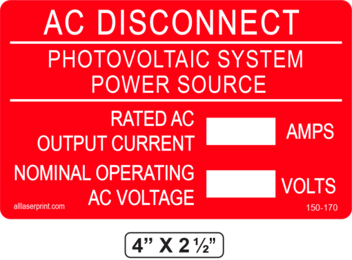 AC DISCONNECT