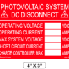 PHOTOVOLTAIC SYSTEM DC DISCONNECT