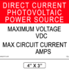 Direct Current PV Power Source