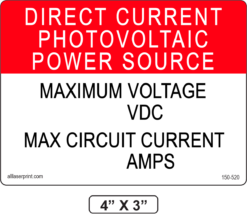 Direct Current PV Power Source