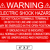 Warning Label